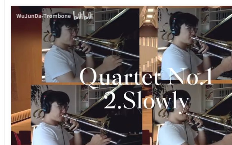 Trombone Quartet No. 1 — video preview